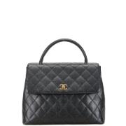 Chanel Vintage Pre-owned Laeder chanel-vskor Black, Dam