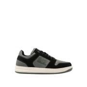 Emporio Armani EA7 Mocka sneakers svart/grå unisex stil Green, Herr