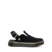 Dr. Martens Svart Mocka Carlson Mules Black, Herr