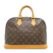 Louis Vuitton Vintage Pre-owned Canvas handvskor Brown, Dam