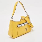 Louis Vuitton Vintage Pre-owned Laeder louis-vuitton-vskor Yellow, Dam