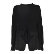 Sacai Svart Sweater Kollektion Black, Dam