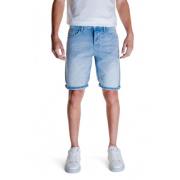 Antony Morato Bomull Bermuda Shorts Vår/Sommar Kollektion Blue, Herr