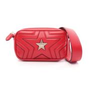 Stella McCartney Pre-owned Pre-owned Tyg axelremsvskor Red, Dam