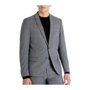 Antony Morato Slim Fit Jacka i Grå Melange Gray, Herr