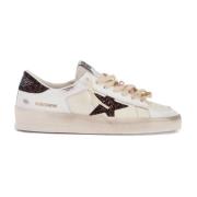 Golden Goose Stardan sneakers i slitet läder med stjärna Multicolor, D...