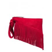 Isabel Marant Röd Faro Clutch Väska Red, Dam