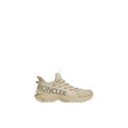 Moncler Lyxiga Sneakers med Vibram Sula Beige, Herr