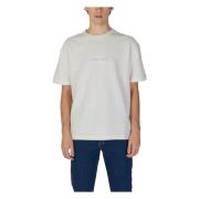 Calvin Klein Jeans Herr Fall/Winter Bomull T-Shirt Polo Beige, Herr