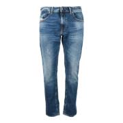 Diesel Bomull Elastan Jeans Blue, Herr