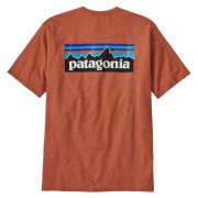 Patagonia Responsibili-Tee® Redtail Rust T-shirt Brown, Herr