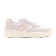 Hogan Monogram Läder Sneakers Beige, Dam