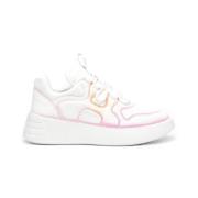 Hogan Vita Lädersneakers med Memory Foam White, Dam