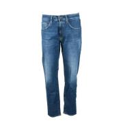 (+) People Bomull Elastan Jeans Blue, Herr