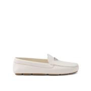 Prada Vita läderloafers White, Herr