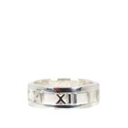 Tiffany & Co. Pre-owned Pre-owned Silver ringar Gray, Dam