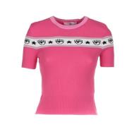 Chiara Ferragni Collection T-shirts Pink, Dam