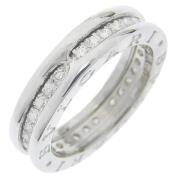 Bvlgari Vintage Pre-owned Silver ringar Gray, Dam