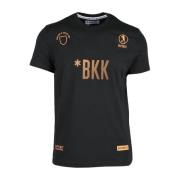 Bikkembergs Blå T-shirt för män Black, Herr