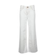 L'Autre Chose Bomulls Jeans White, Herr