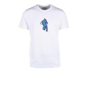 Bikkembergs Bomull Spandex T-shirt White, Herr