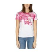 Desigual Multifärgad Bomullstopp & T-shirt Multicolor, Dam