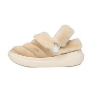 Flower Mountain Beige Chestnut Suede/Nylon Sneakers Beige, Herr