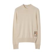 Burberry Stiliga Sweaters Kollektion Beige, Herr