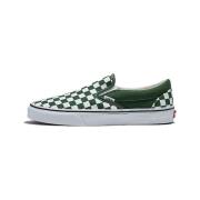 Vans Klassiska Slip-On Skateboardskor Green, Dam