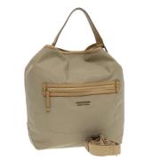 Burberry Vintage Pre-owned Nylon handvskor Beige, Dam