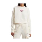 Converse Crew Neck Sweatshirt White, Dam