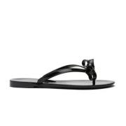 Stuart Weitzman Båge Jelly Sandal Black, Dam