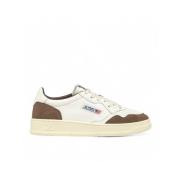 Autry Medalist Low Läder Sneakers White, Herr