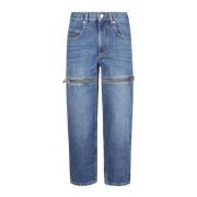 Isabel Marant Étoile Klassiska Straight Jeans för Kvinnor Blue, Dam