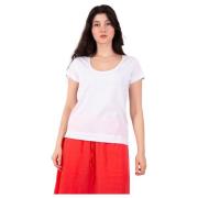 Daniele Fiesoli Madonna T-shirt i vitt White, Dam