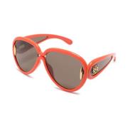 Loewe Lw40132I 42E Sunglasses Orange, Dam