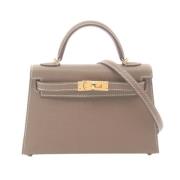 Hermès Vintage Pre-owned Laeder handvskor Brown, Dam