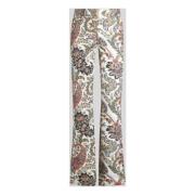 Etro Stiliga Denim Jeans Multicolor, Dam