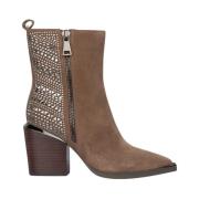 Alma EN Pena Glittriga ankelboots Brown, Dam