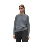 Ecoalf Eukalyptus Ull Raglan Tröja Gray, Dam