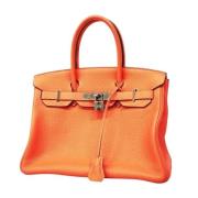 Hermès Vintage Pre-owned Laeder handvskor Orange, Dam