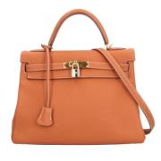 Hermès Vintage Pre-owned Laeder handvskor Brown, Dam