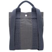 Hermès Vintage Pre-owned Canvas handvskor Gray, Dam