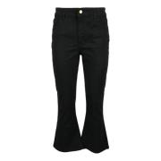 Manila Grace Bomull Elastan Jeans Black, Dam