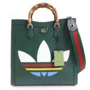 Gucci Vintage Pre-owned Laeder gucci-vskor Green, Dam