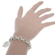 Tiffany & Co. Pre-owned Pre-owned Silver armband Gray, Dam