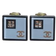 Chanel Vintage Pre-owned Plast chanel-smycken Blue, Dam