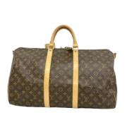 Louis Vuitton Vintage Pre-owned Tyg handvskor Brown, Dam