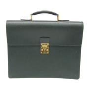 Louis Vuitton Vintage Pre-owned Laeder handvskor Green, Dam