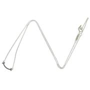 Tiffany & Co. Pre-owned Pre-owned Vitt guld halsband Gray, Dam